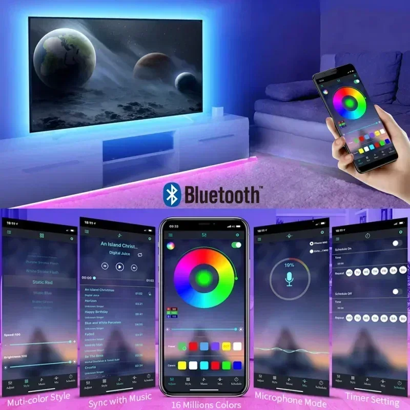 Inteligentna taśma LED RGB do  – Smart Home App recenzja i cena