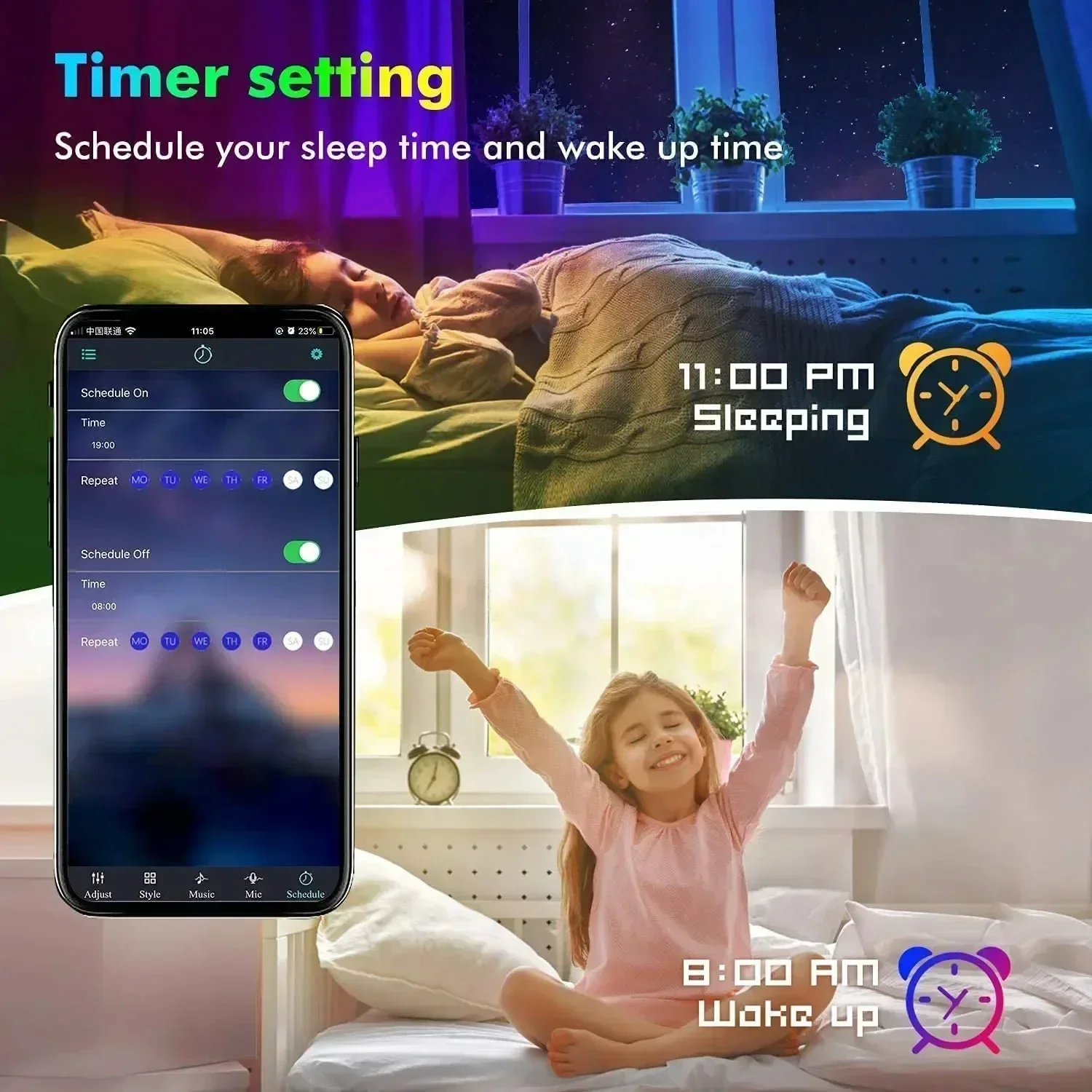 Inteligentna taśma LED RGB do  – Smart Home App recenzja i cena
