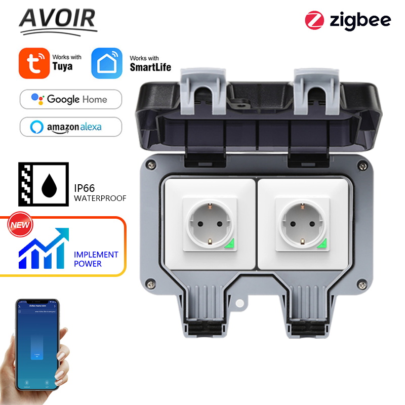 Avoir Tuya Zigbee gniazdka ele – Tuya Wifi Socket recenzja i cena