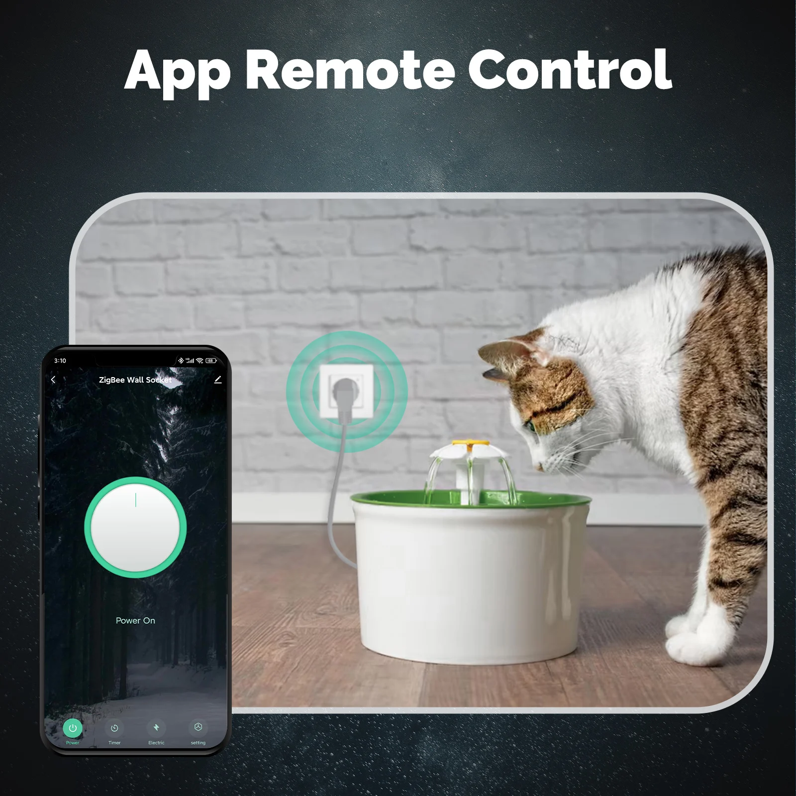 MOES Tuya ZigBee Gniazdo ścien – Smart Home Energy App recenzja i cena