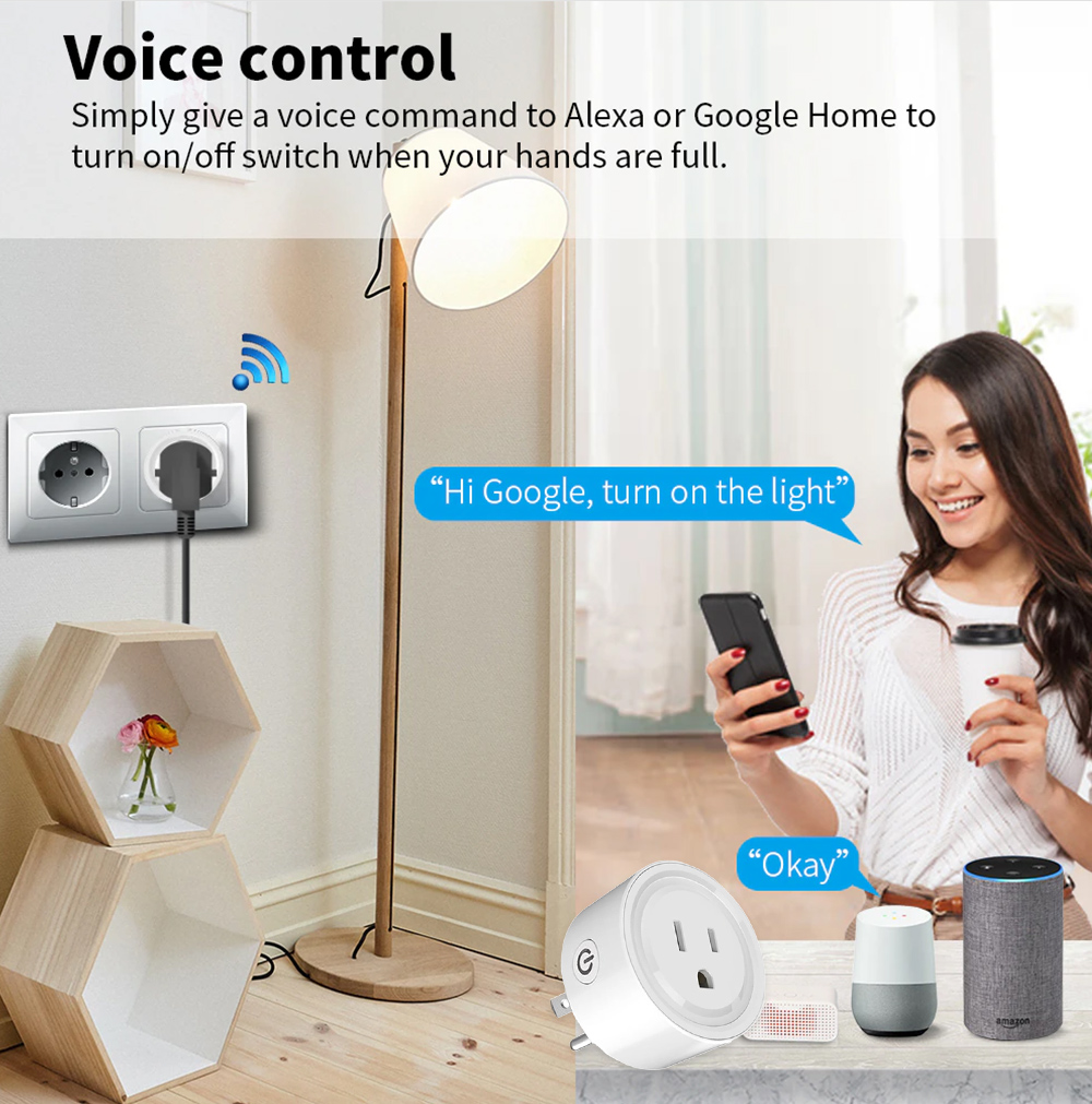 Inteligentne gniazdko Tuya WiF – Tuya Wifi Socket recenzja i cena