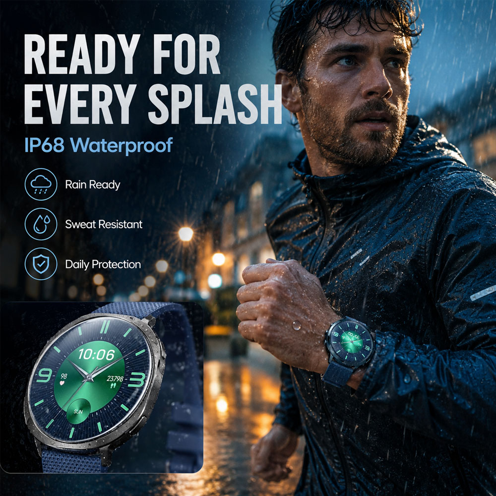 Nowy Smartwatch M301 Okrągły W – Smart Home Green recenzja i cena