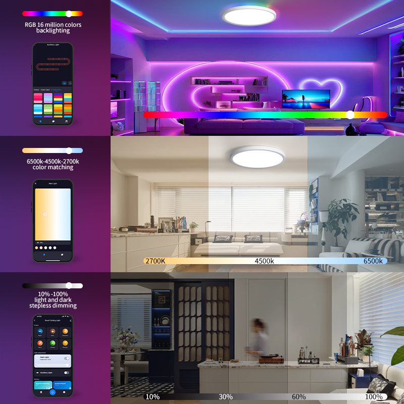 Lampa sufitowa BENEWTON Tuya S – Smart Home Living Room recenzja i cena