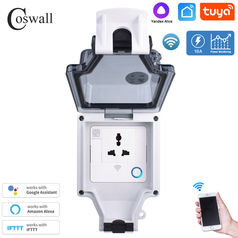 Coswall Tuya głos Wifi sterowa – Tuya Wifi Socket recenzja i cena